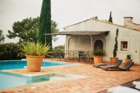 Casa Sereno villa and pool terrace